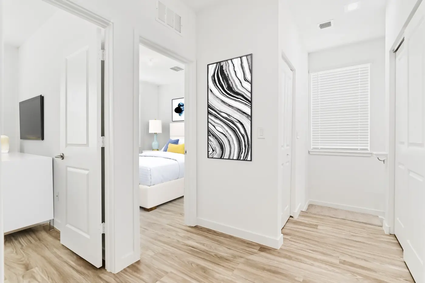 Townhome entry