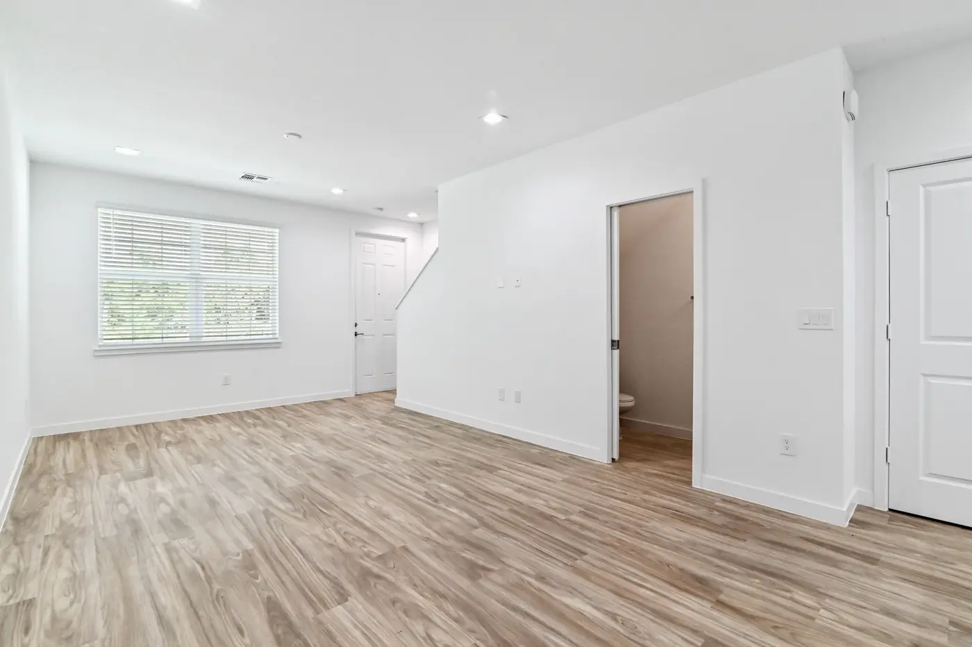 Open-concept living room